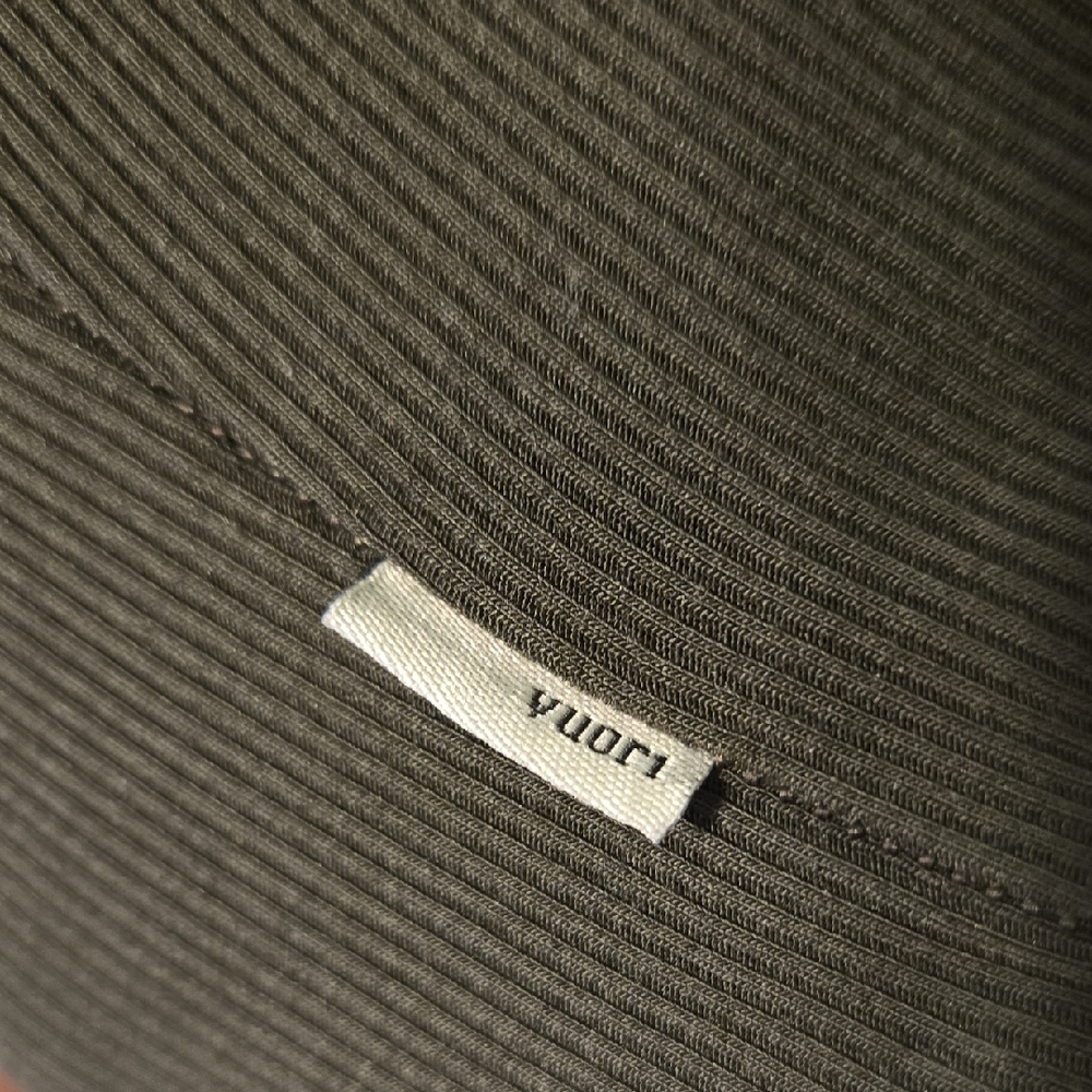 Vuori Pose Scoop Rib-knit Jumpsuit Sz Medium Kale - Picture 2 of 7